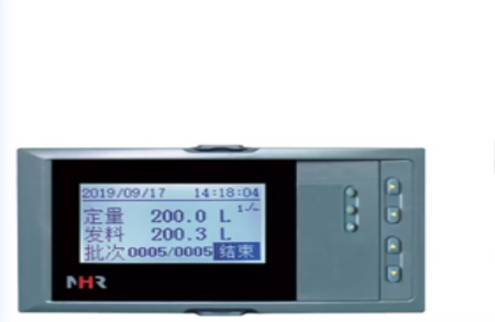 虹润发布新品NHR-6670系列液晶定量控制积算仪
