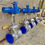 MA防爆矿用电动不锈钢闸阀 带现场操作按钮