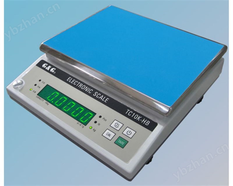 精密天平TC10K-HB|雙杰電子秤|交直流兩用|稱量10kg|精度0.1g