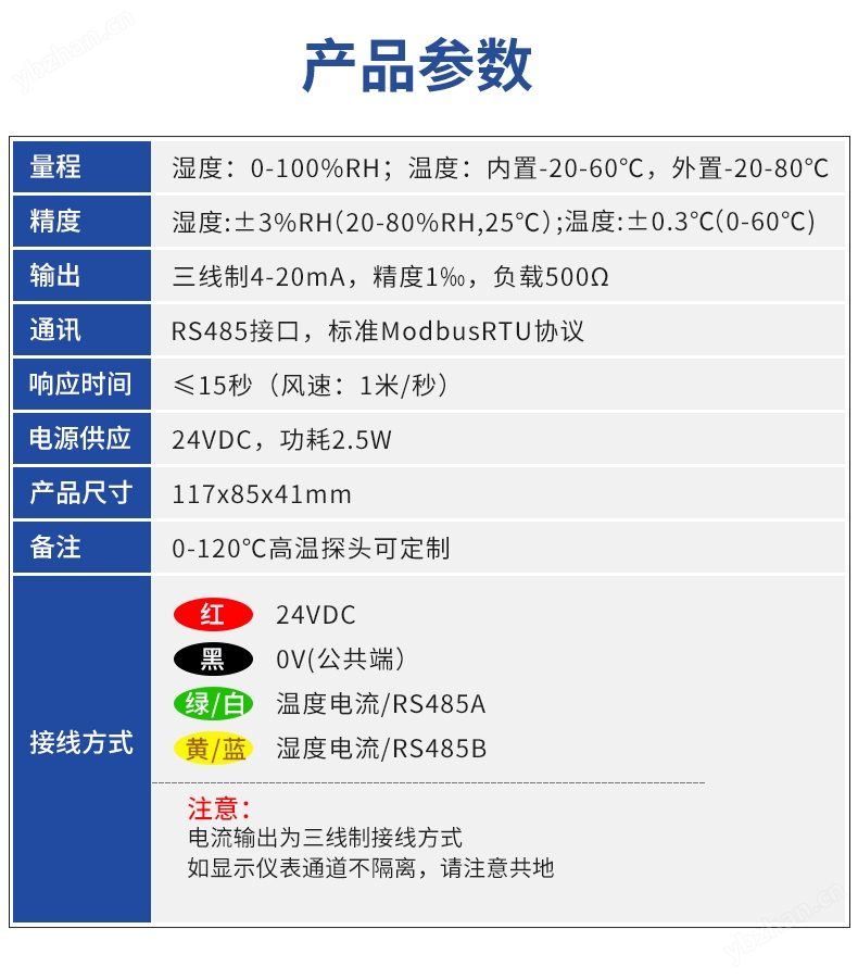丰控FK-TH800YM2CD温湿度变送器