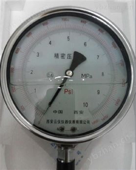 不銹鋼精密壓力表-軸向壓力表