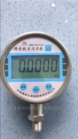 安徽春輝 精密數字壓力表